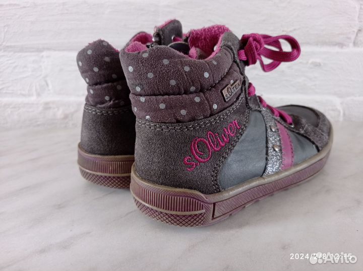 Полуботинки S'Oliver на девочку, размер 28