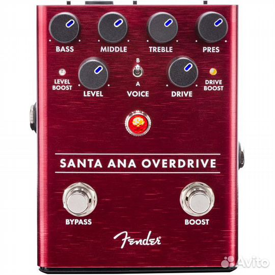 Fender Santa ANA Overdrive Pedal педаль эффектов