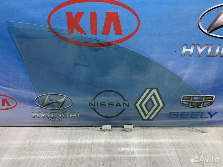 Стекло боковое двери Nissan almera G15 Лев