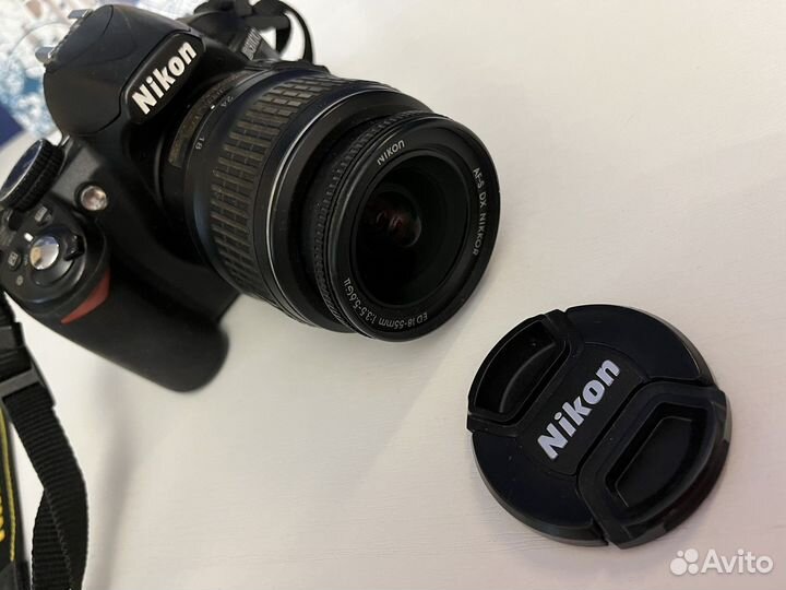 Фотоаппарат nikon d3100 с объективом 18-55mm