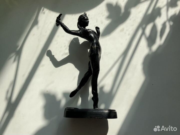 Чугунная статуэтка Касли в идеальном состоянии 15