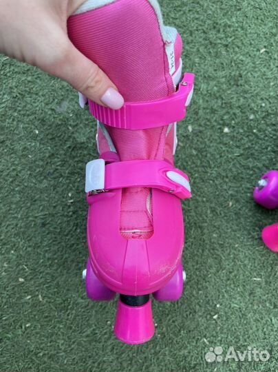 Роликовые коньки детские раздвижные