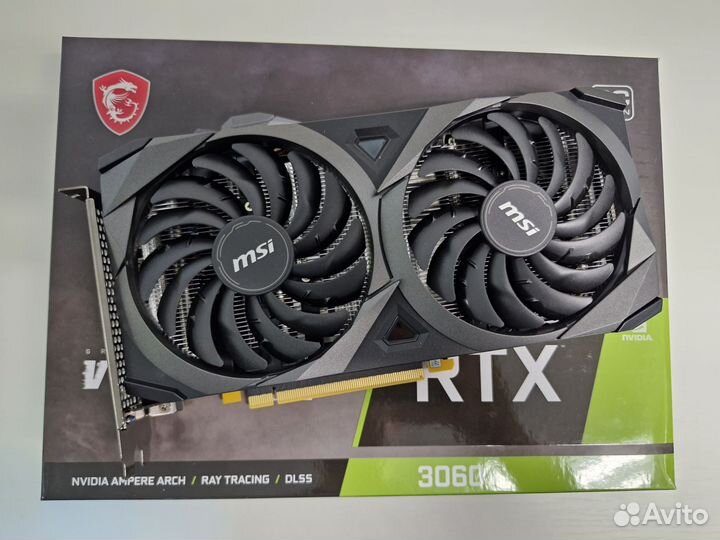 Видеокарта RTX3060 12GB MSI (новая)