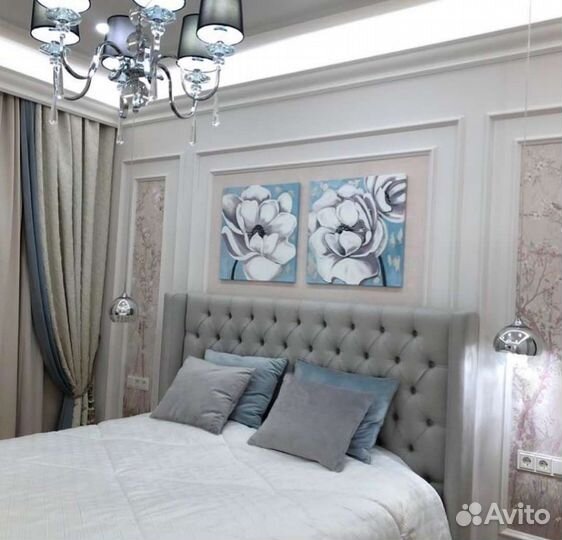 Цветы картина на холсте