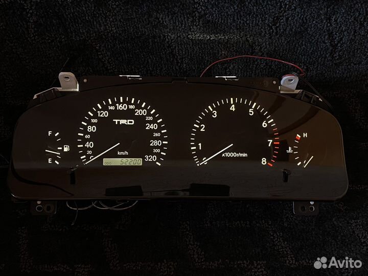 Спидометр chaser mark cresta TRD под мт jzx100