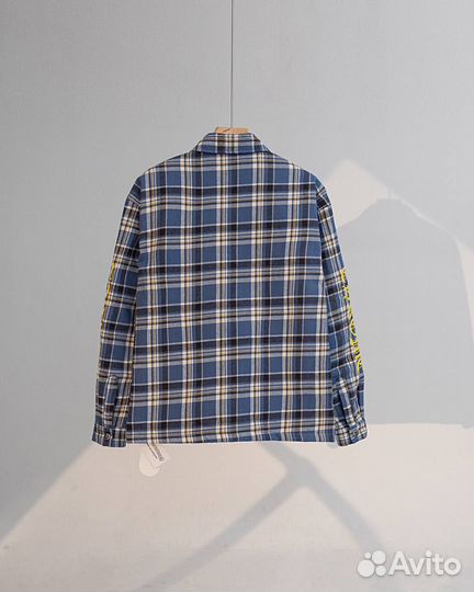 Рубашка в клетку Chrome Hearts(премиум качество)