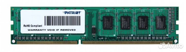 2 шт. память Patriot Memory Signature Line DDR3 13