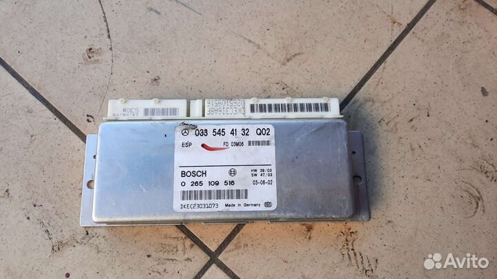 Блок управления esp на mercedes w211