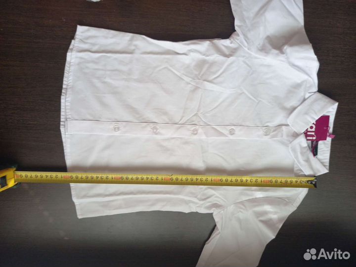 Блузка рубашка для девочки р.134-140 новая