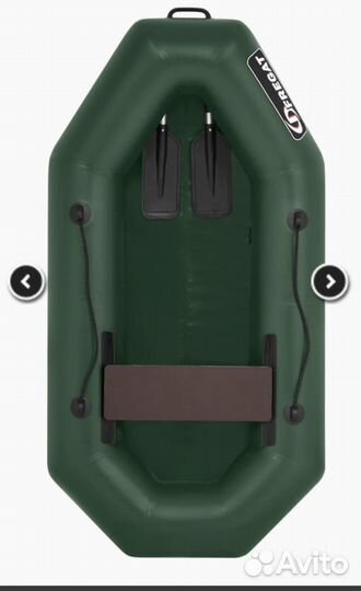 Надувная лодка пвх одноместная
