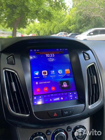 Магнитола Ford Focus 3 тесла стиль