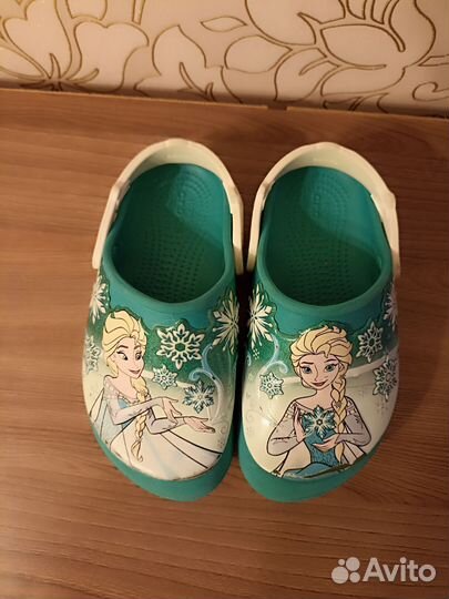 Сабо crocs c12 + кожаные шлепанцы