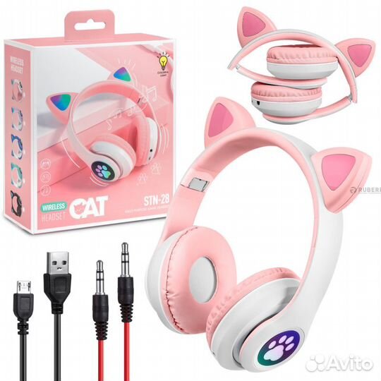 Наушники беспроводные с ушками STN-28