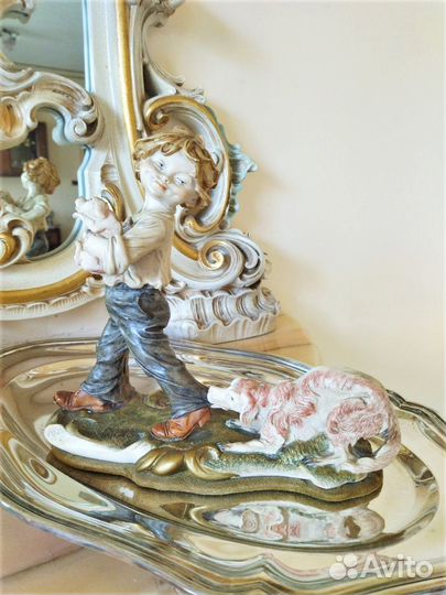 Большая скульптура Giuseppe Armani Capodimonte Ита