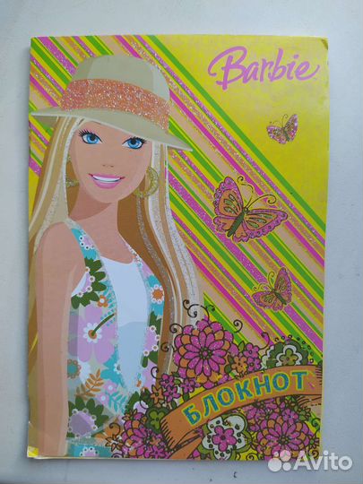 Барби блокнот