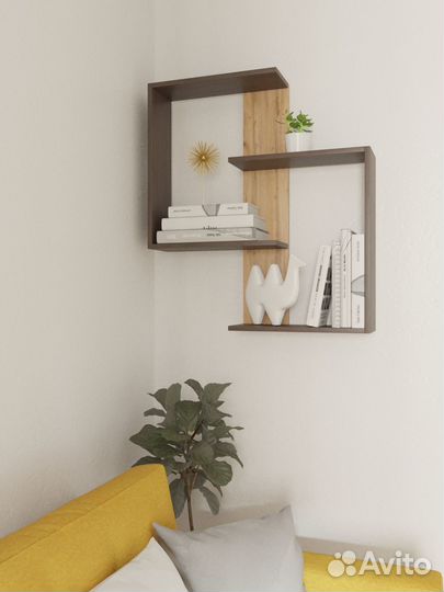 Полка настенная навесная Новая