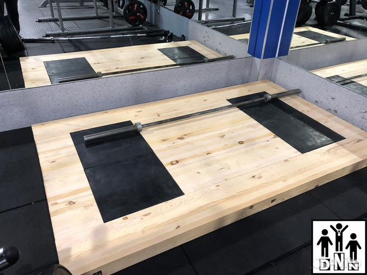 Помост для становой 2.5х1.5.0.1м DNN