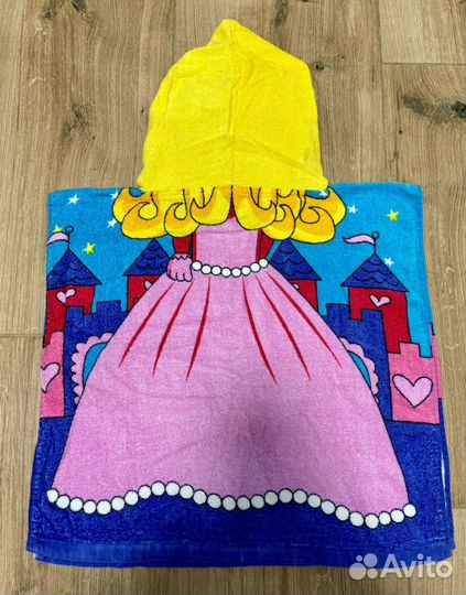 Полотенце пончо детское
