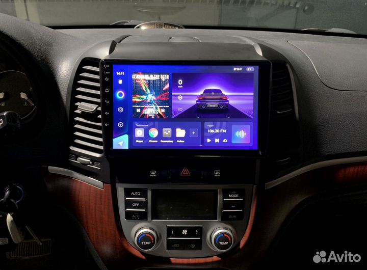 Teyes 4/64 для Hyundai Santa Fe 2