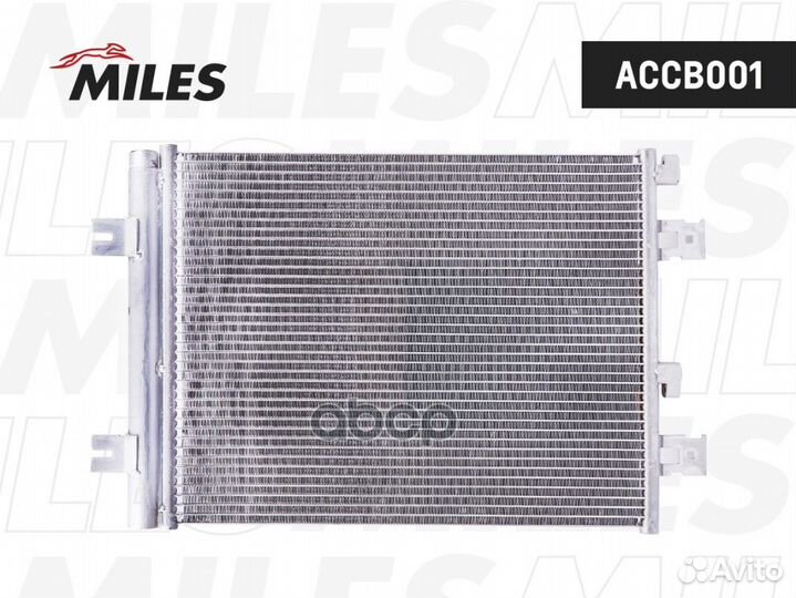 Конденсер renault logan 1.4-1.6/1.5TD 04- accb001