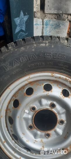 Зимние колеса r15 на ниву