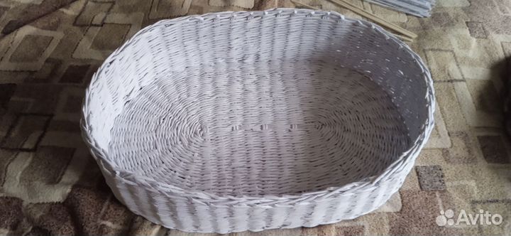 Корзина-лежанка, корзинки для хранения мелочей