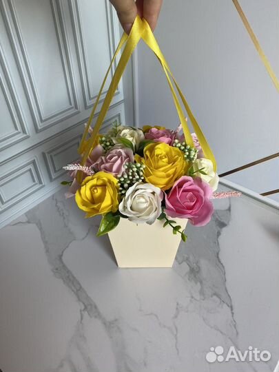 Мыльные цветы