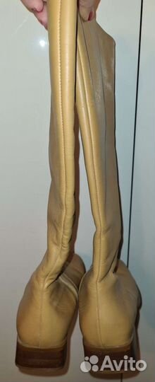 Сапоги женские демисезон кожа 38