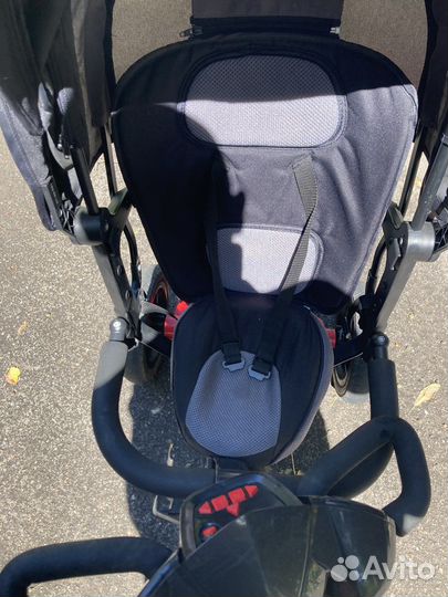 Детский велосипед с родительской ручкой