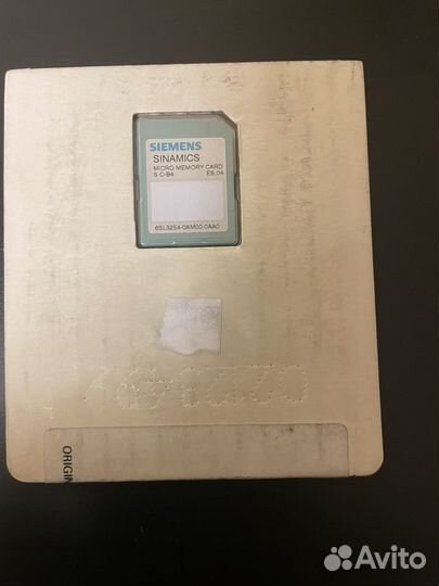 Карта памяти Siemens MMC sinamics