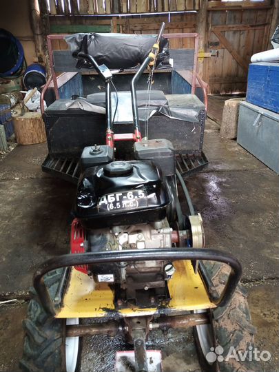 Мотоблок с телегой бу