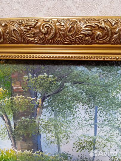 Картина маслом на холсте пейзаж