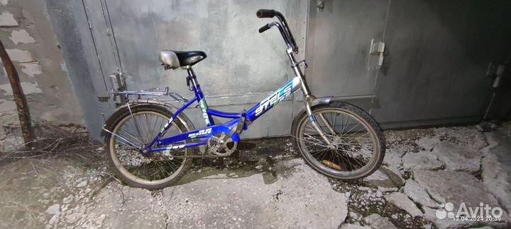 Велосипед stels складной