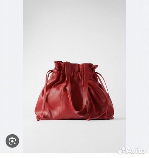 Zara оригинал Сумка мешок Наличие в профиле