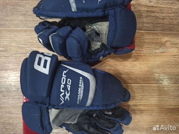 Хоккейные щитки, краги