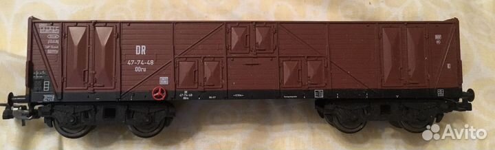 1/72 : 4-х осный полувагон Piko не гдр ж/дорога