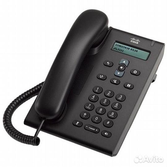 IP телефон Cisco CP-3905 (1 SIP, PoE, WAN/LAN)