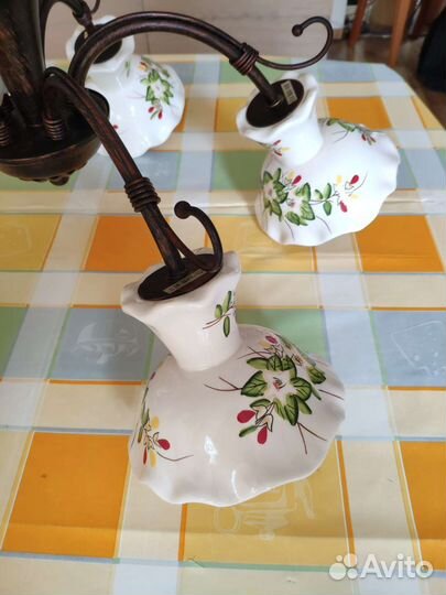 Люстра + бра Италия