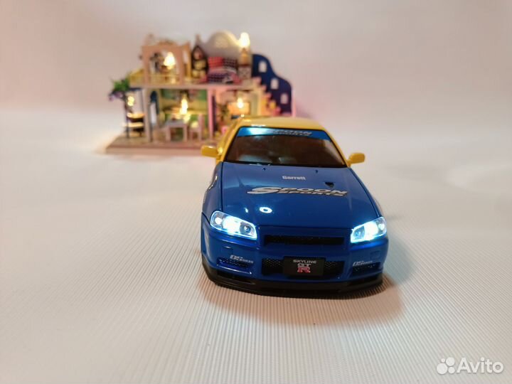 Модель автомобиля Nissan GTR R34 Skyline