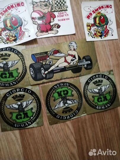 Наклейки из 90х 55шт