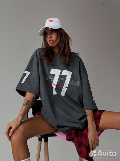 Футболка acne studio/balenciaga женская 2 цвета