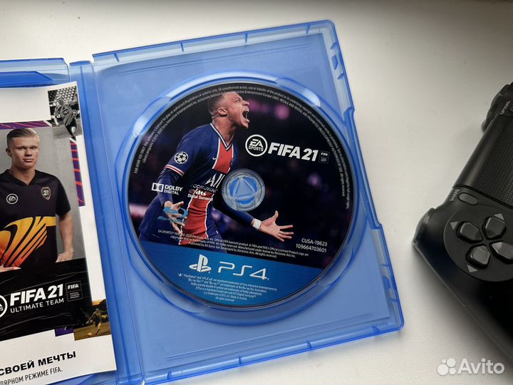 Fifa 21 ps4 диск