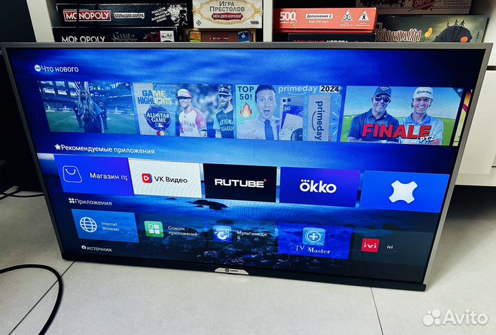 Телевизор SMART tv / wi-fi / dvb-t2