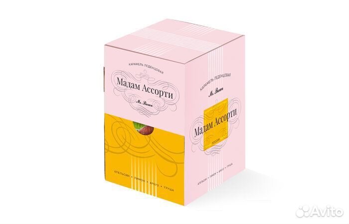 Мини-карамель «Мадам Ассорти» в упаковке «Office b