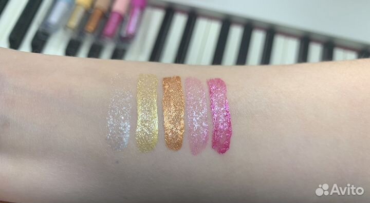 Блеск для губ набор 5 шт