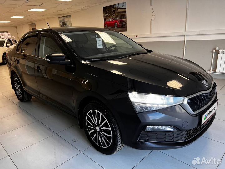 Skoda Rapid 1.6 AT, 2021, 40 763 км