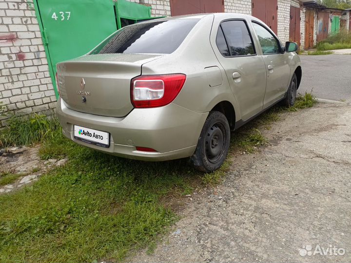 Renault Logan 1.6 МТ, 2015, 154 000 км