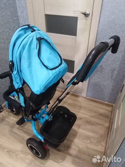 Велосипед с родительской ручкой