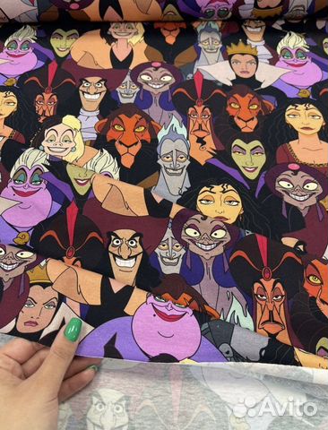 Кулирка принт злодеи Диснея