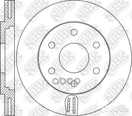 Диск тормозной infiniti QX80 5.6 2013 RN1615 RN